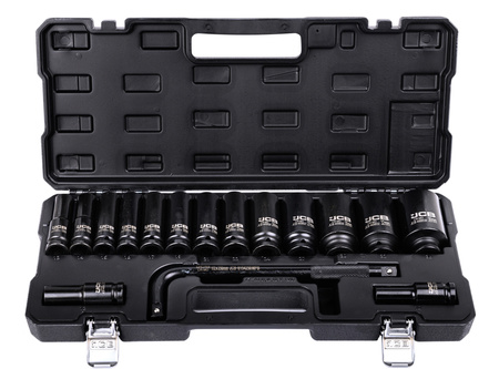 Zestaw nasadki udarowe nasadowe do klucze pneumatyczne 1/2" 10-36mm 16el JCB