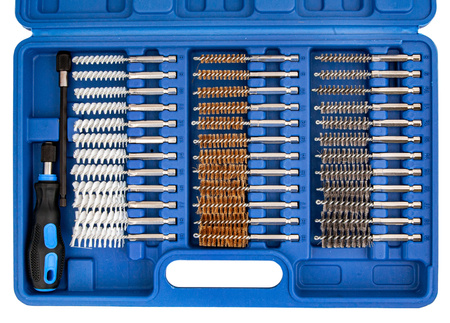 Szczotki do czyszczenia gniazd wtryskiwaczy zestaw 38el FALON-TECH