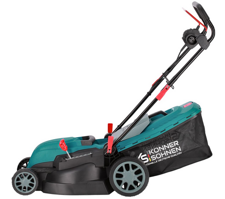 Kosiarka elektryczna do trawy z koszem mocna 1800w 40L 3250 obr/min KS 42LM Könner & Söhnen