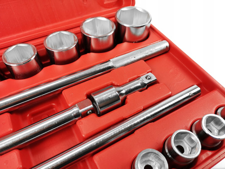 Klucze nasadowe do TIR-ów, maszyn rolniczych 3/4" 21 sztuk MAR-POL