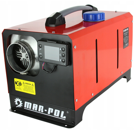 Nagrzewnica spalinowa dmuchawa olejowa webasto zamknięta komora spalania pilot 12kW MAR-POL