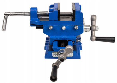 Imadło maszynowe krzyżowe dwuosiowe 75mm FALON-TECH