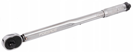 Klucz dynamometryczny do kół 1/2" 28-210 Nm chrom blokada grzechotka etui FORSAGE