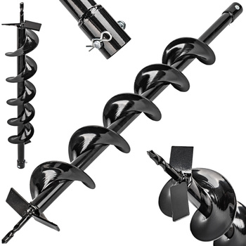 Wiertło do wiertnicy świdra ∅100mm 10x80cm trzpień MAR-POL