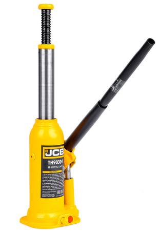 Podnośnik hydrauliczny słupkowy butelkowy maszynowy samochodowy lewarek 3T JCB