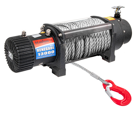 Wyciągarka elektryczna 12V 13000LBS 6T RENEGADE Titanium Winch