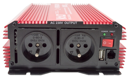 Przetwornica napięcia prądu IPS-3000 PLUS (24V/230V/3000W) PILOT VOLT POLSKA