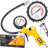 Pistolet do pompowania kół duży manometr pompka samochodowa 8,5 BAR JCB