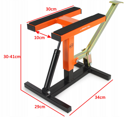 Stojak podnośnik hydrauliczny pod motocykl uchwyt motor cross enduro BJC
