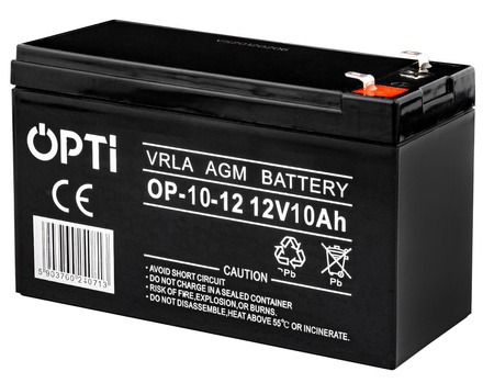 Akumulator AGM OPTI 12V 10Ah Bezobsługowy VOLT POLSKA