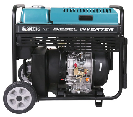 Agregat prądotwórczy generator prądu inwerterowy diesel 9500IDE ATSR 10 kW Könner & Söhnen KS