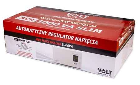 Stabilizator napięcia AVR 3000VA 3000 8% agregat slim VOLT POLSKA