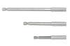 Uchwyt magnetyczny do bitów 1/4" przedłużki 3szt SILVER