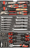 Skrzynka z narzędziami 80 szt klucze YT-38951 YATO