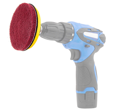 Szczotki czyszczące na wkrętarkę lub wiertarkę zestaw 10 el