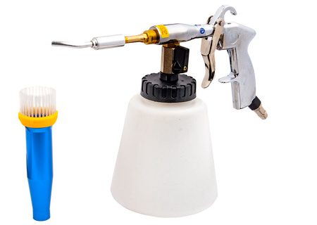 Pistolet do prania mycia tapicerki auta Tornador pianownica (stalowa) FALON-TECH