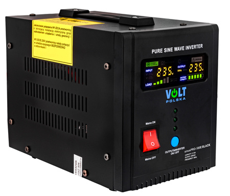 Zestaw Awaryjne Zasilanie SINUSPRO-500E + Akumulator 100Ah VOLT POLSKA