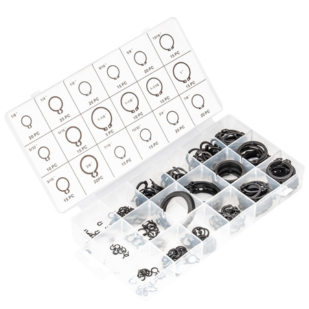 Pierścienie segera osadcze zewnętrzne 300 el SILVER