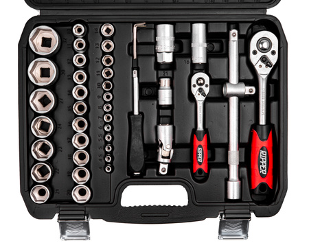 Zestaw kluczy nasadowych 94 elementy MAR-POL