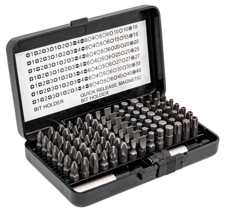 Zestaw bitów torx hex 100 sztuk Hitachi 754000