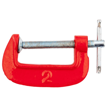 Ścisk zacisk stolarski śrubowy modelarski 2" 50 mm BEAST