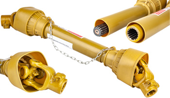 Wałek przekaźnika mocy do ciągnika frezowany 75 cm GEKO