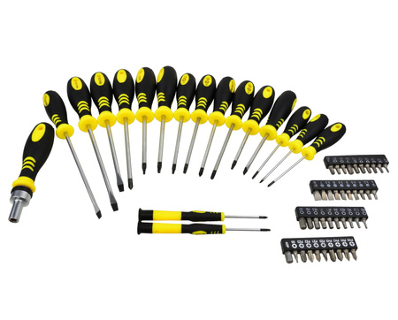 Śrubokręty wkrętaki bity torx 59 sztuk GEKO