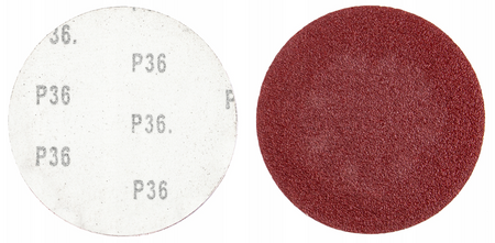 Papier ścierny na rzep krążek dysk 125mm P36 100szt FALON-TECH