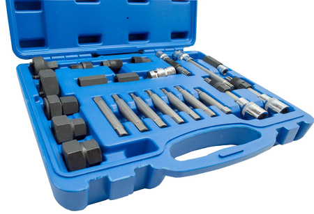 Zestaw kluczy do alternatorów ze sprzęgłem 24el FALON-TECH