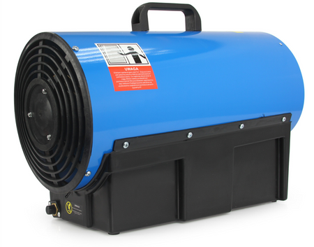 Nagrzewnica dmuchawa gazowa 15kW wąż + reduktor MAR-POL