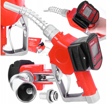 Pistolet dystrybutor CPN do tankowania paliw oleju ON z licznikiem LCD MAR-POL