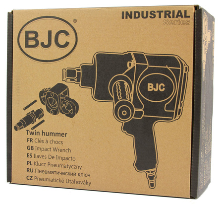 Klucz pneumatyczny udarowy 3/4 nasadki 1800 Nm mocny zestaw BJC-88 BJC