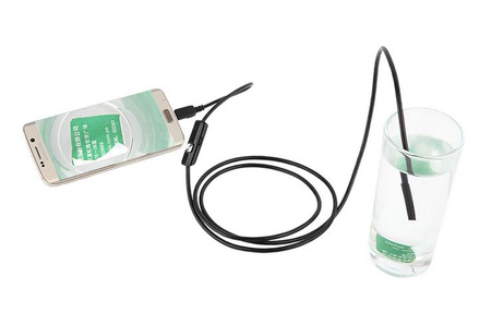 Endoskop kamera inspekcyjna USB LED 2 m (Windows, Android) GEKO