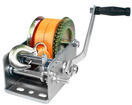 Wyciągarka wciągarka ręczna korbowa taśmowa pasowa na korbę 1125kg 2500 LBS FALON-TECH