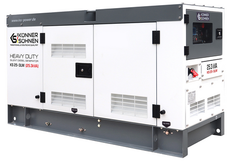 Agregat generator prądu stacja diesel KS 25-3LM Könner & Söhnen KS