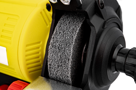 Szlifierka stołowa 120W wraz z multiszlifierką z wałkiem giętkim i zestawem akcesoriów WMC