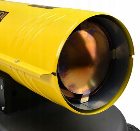 Nagrzewnica olejowa dmuchawa 25kW z termostatem HEIDMANN