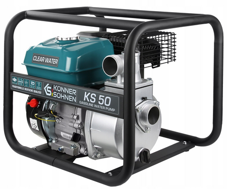Pompa spalinowa do wody czystej motopompa ogrodowa KS50 7 kM 500l/min Konner&Sohnen KS