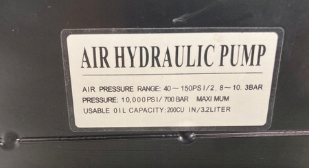 Prasa mobilna pneumatyczna hydrauliczna do sworzni mocna solidna 75T FORSAGE