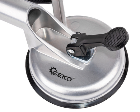 Przyssawka aluminiowa potrójna uchwyt (do Szyb Szkła Glazury Płytek) 130kg GEKO
