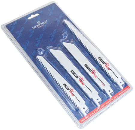 Brzeszczot uniwersalny nożyki do piły szablastej lisicy noże lisi ogon 10szt FALON-TECH