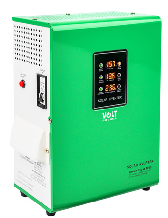 Przetwornica solarna GREEN BOOST 3000 do grzałki bojler grzania wody zasilanie z paneli VOLT POLSKA