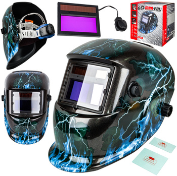 Maska spawalnicza przyłbica samościemniająca Błyskawica MAR-POL