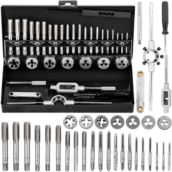 Zestaw narzynki gwintowniki kalibrowniki 32 szt  M3-M12 walizka SCHEPPACH
