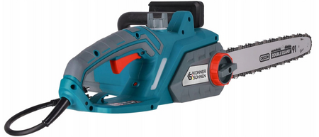 Piła łańcuchowa pilarka elektryczna do drewna 18" łańcuch 3/8" 2400W Könner & Söhnen KS