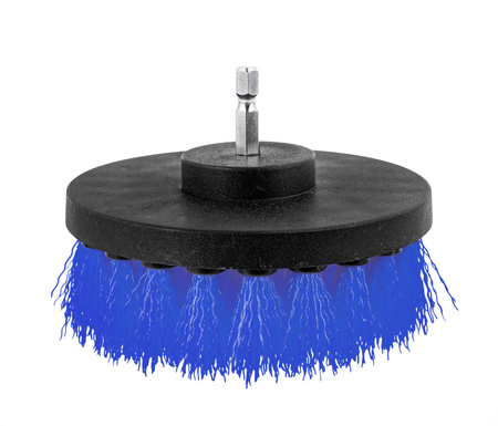 Szczotki czyszczące na wkrętarkę lub wiertarkę zestaw 10 el GEKO