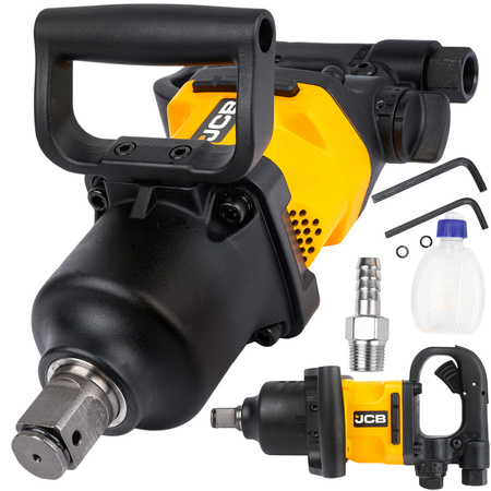 Klucz pneumatyczny udarowy do kół 1" 2000Nm TIR mocny krótki RP7463 JCB