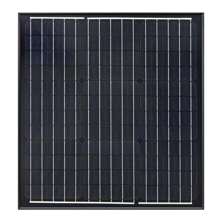 Zestaw solarny fotowoltaiczny 40W 12V BLACK (Panel solarny 40W, Regulator napięcia 20A) VOLT POLSKA