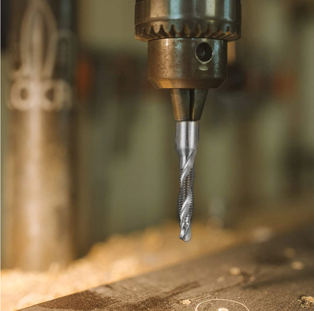 Zestaw wierteł gwintujących M3-M10 HSS 6szt SILVER