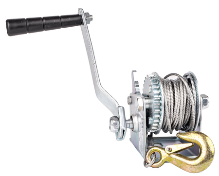 Wyciągarka wciągarka ręczna korbowa linowa 500 LBS 200kg FALON-TECH
